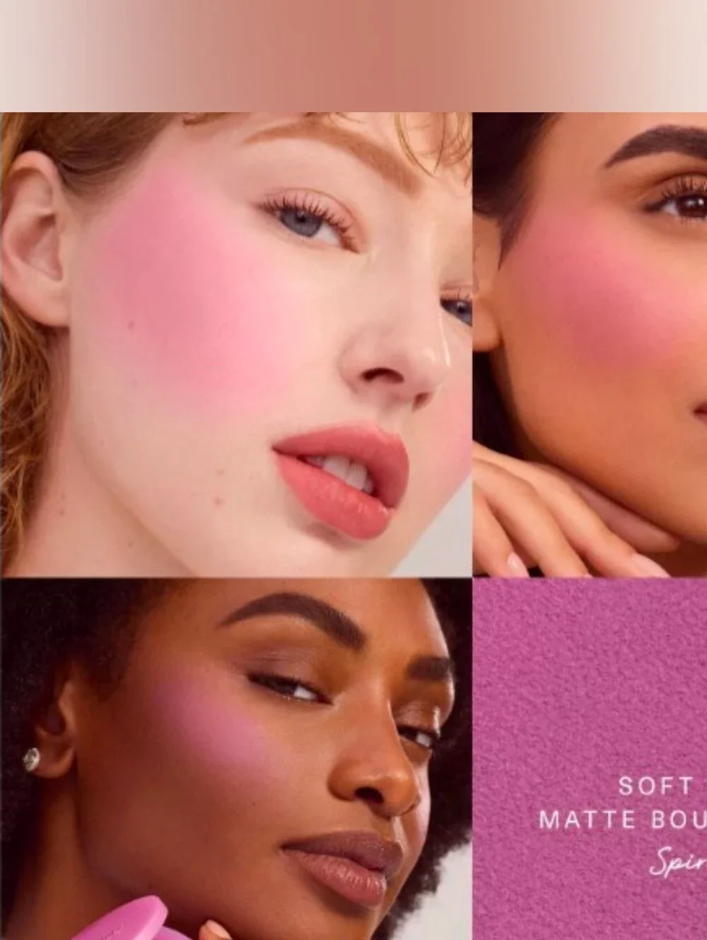 Rare Beauty Soft Pinch Matte Bouncy Blush-Color: Spirited- New In Box
